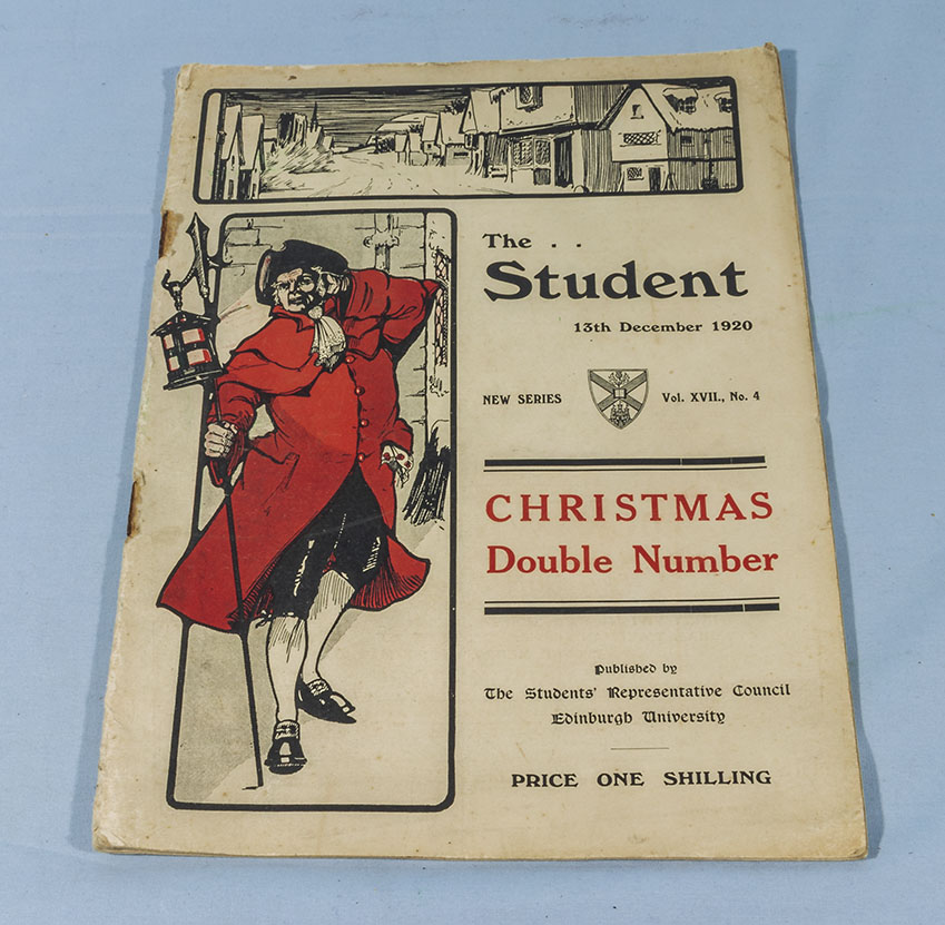 The Student, Christmas Double Number, Student Council of Edinburgh University 1920