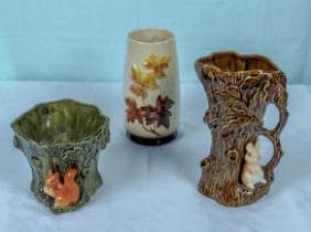 Three Sylvia’s vases