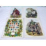 A folder of Scottish Clans Lithographs
