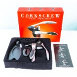 A boxed corkscrew