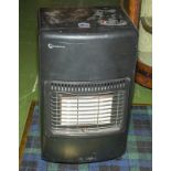 A Calor Gas heater with bottle