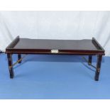 A vintage mahogany bed/lap table