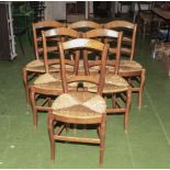 Six kitchen chairs