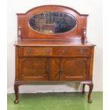 A 1940’s mirror back sideboard