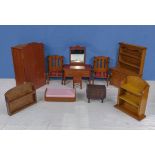 Vintage hand made Doll's House furniture