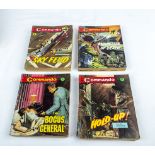 21 vintage Commando comics, No 355 to 397 all 1/-