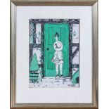 A framed and signed illustration for 1930 Chatterbox Annual, image size 31cm x 23cm