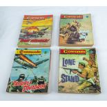 21 vintage Commando comics, No 301 to 354 all 1/-