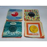 A bundle of vintage 45” singles some 1960’s Billy Fury, Lulu, Scaffold and others