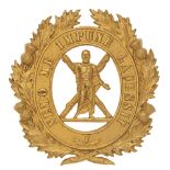 Scottish. 1st Aberdeenshire Rifle Volunteers Victorian glengarry badge circa 1860-84. Good scarce