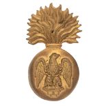 Royal Irish Fusiliers Victorian glengarry badge circa 1881-96. Good die-stamped brass flaming