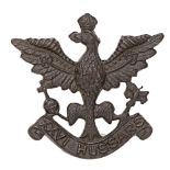 26th Hussars war raised cavalry WW2 OSD cap badge circa 1941-43. Fine die-cast bronze crowned