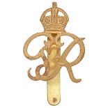 Military Provost Staff Corps GVIR cap badge. Good die-stamped crowned Royal Cypher. Slider. GC