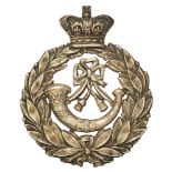 2nd VB Kings Liverpool Regiment Victorian pouch belt plate circa 1888-1901. Good scarce die-