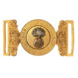 Honourable Artillery Company Victorian HAC waist belt clasp possibly for Warrant Officer. Fine