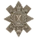 Scottish. 1st (Dundee) VB Black Watch Victorian glengarry badge circa 1887-1901. Good scarce die-