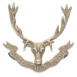 1st Inverness-shire (Inverness Highland) Rifle Volunteers OR’s glengarry badge. Good scare die-