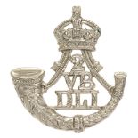 2nd (Bishop Auckland) VB Durham Light Infantry DLI cap badge circa 1901-08. Good scarce die-