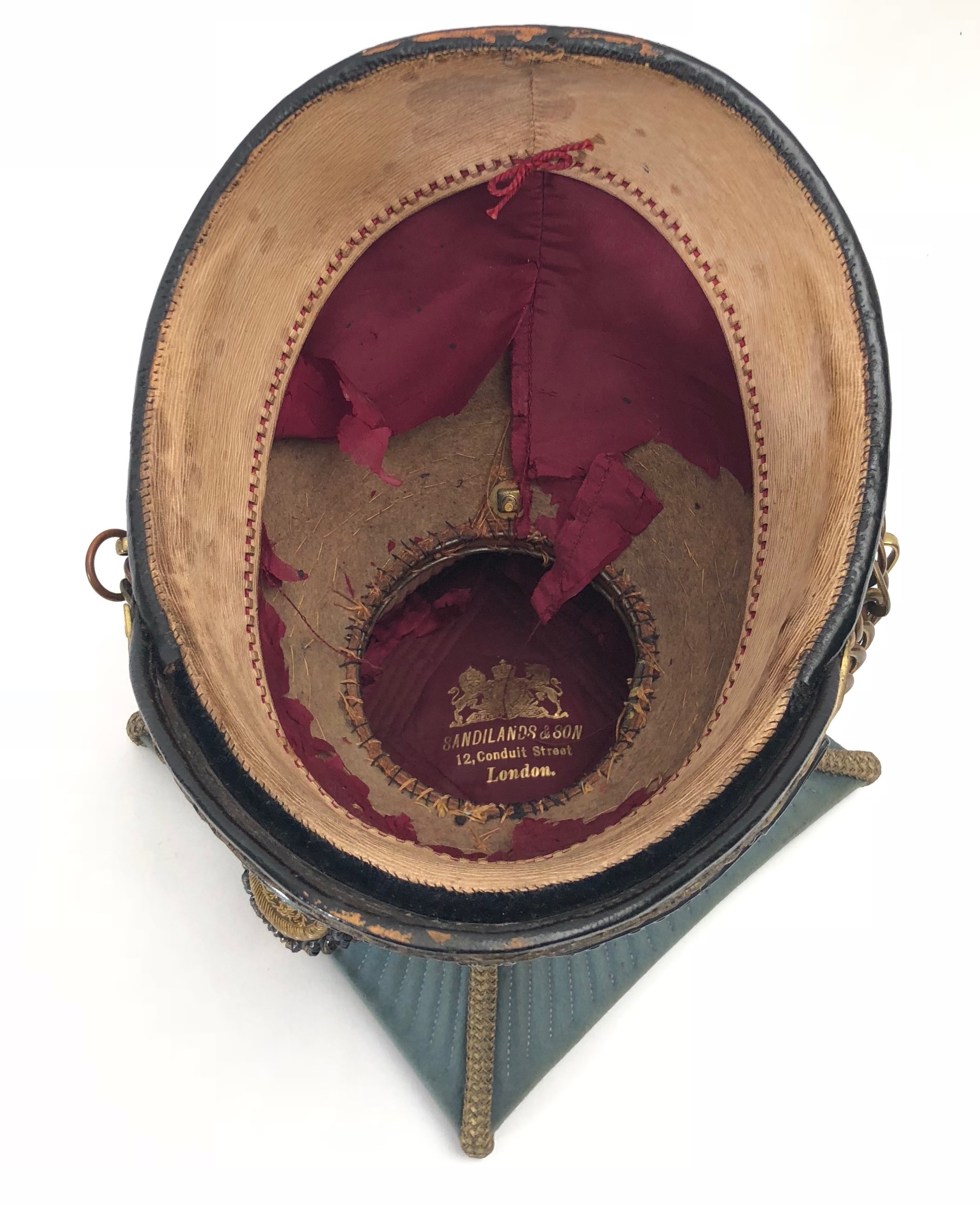 21st (Empress of India) Lancers Victorian Attributed Officer Lance Cap circa 1899-1901. Attributed - Image 3 of 10