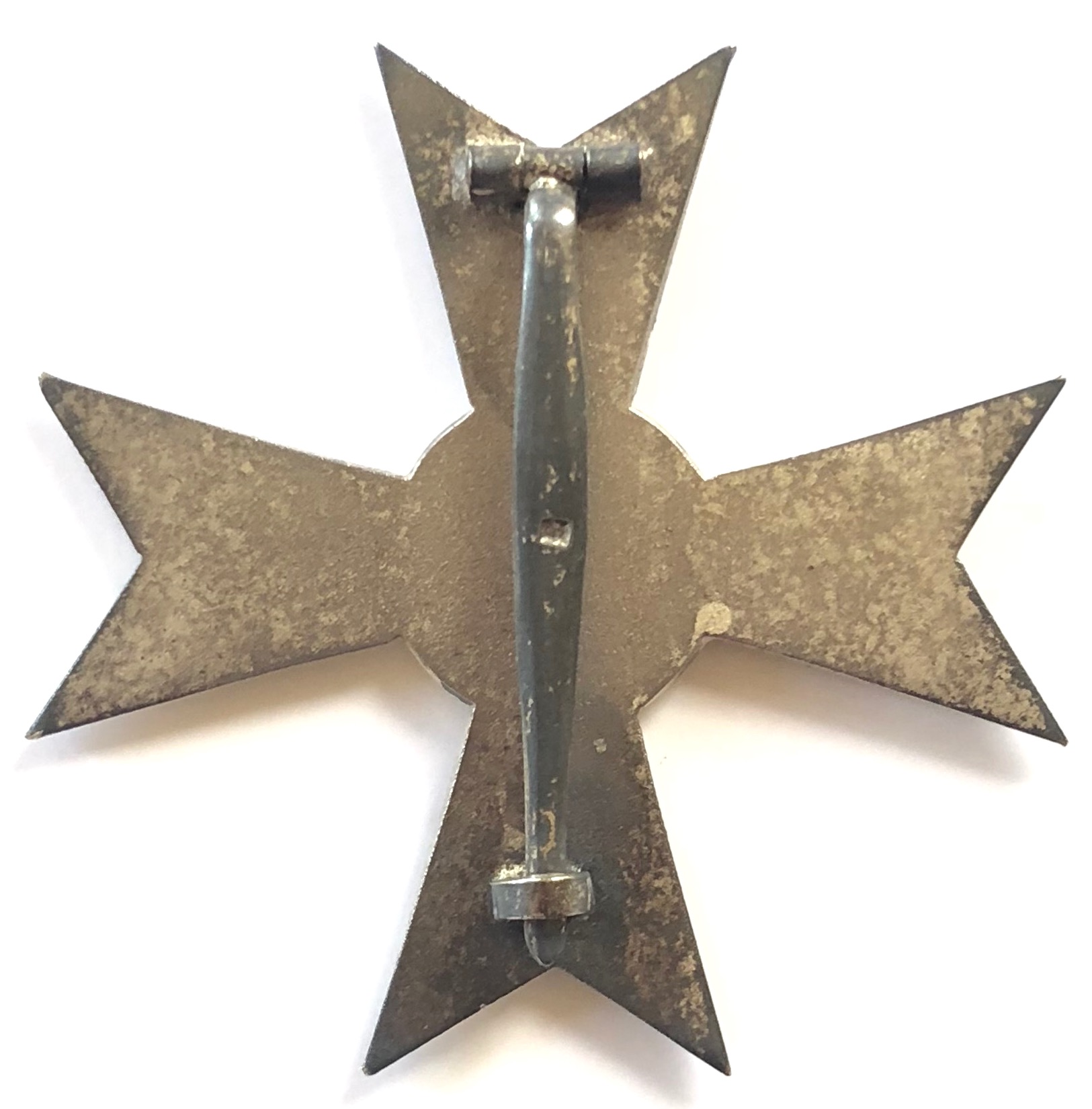 German Third Reich cased 1939 War Merit Cross 1st Class. Good scarce die-cast silvered example - Image 3 of 3