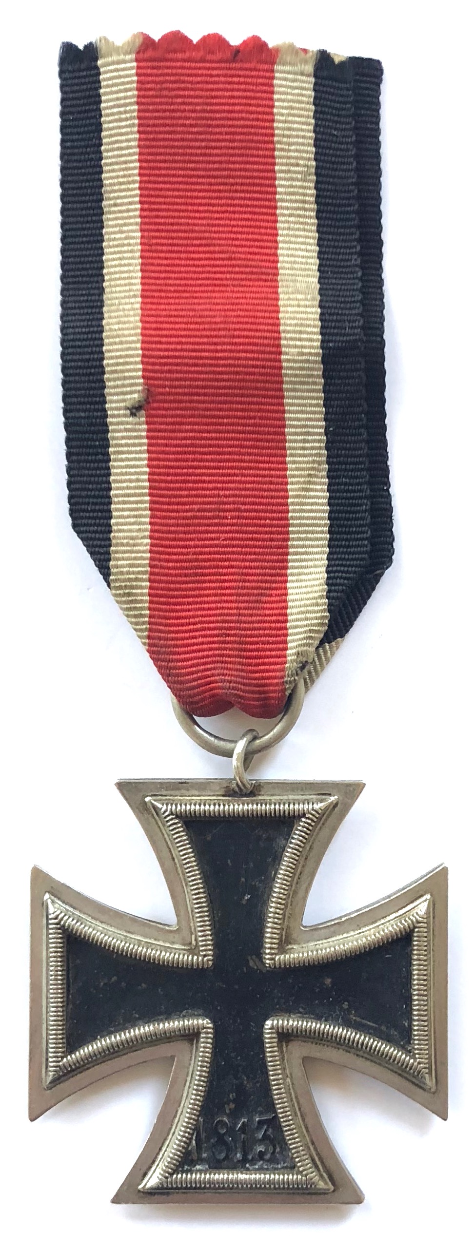 German Third Reich 1939 Iron Cross 2nd Class by Franz Petzl, Wien. A good example with silvered - Image 2 of 2