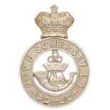 2nd (Taunton) VB Somerset Light Infantry Victorian glengarry badge circa 1882-95. Good scarce die-