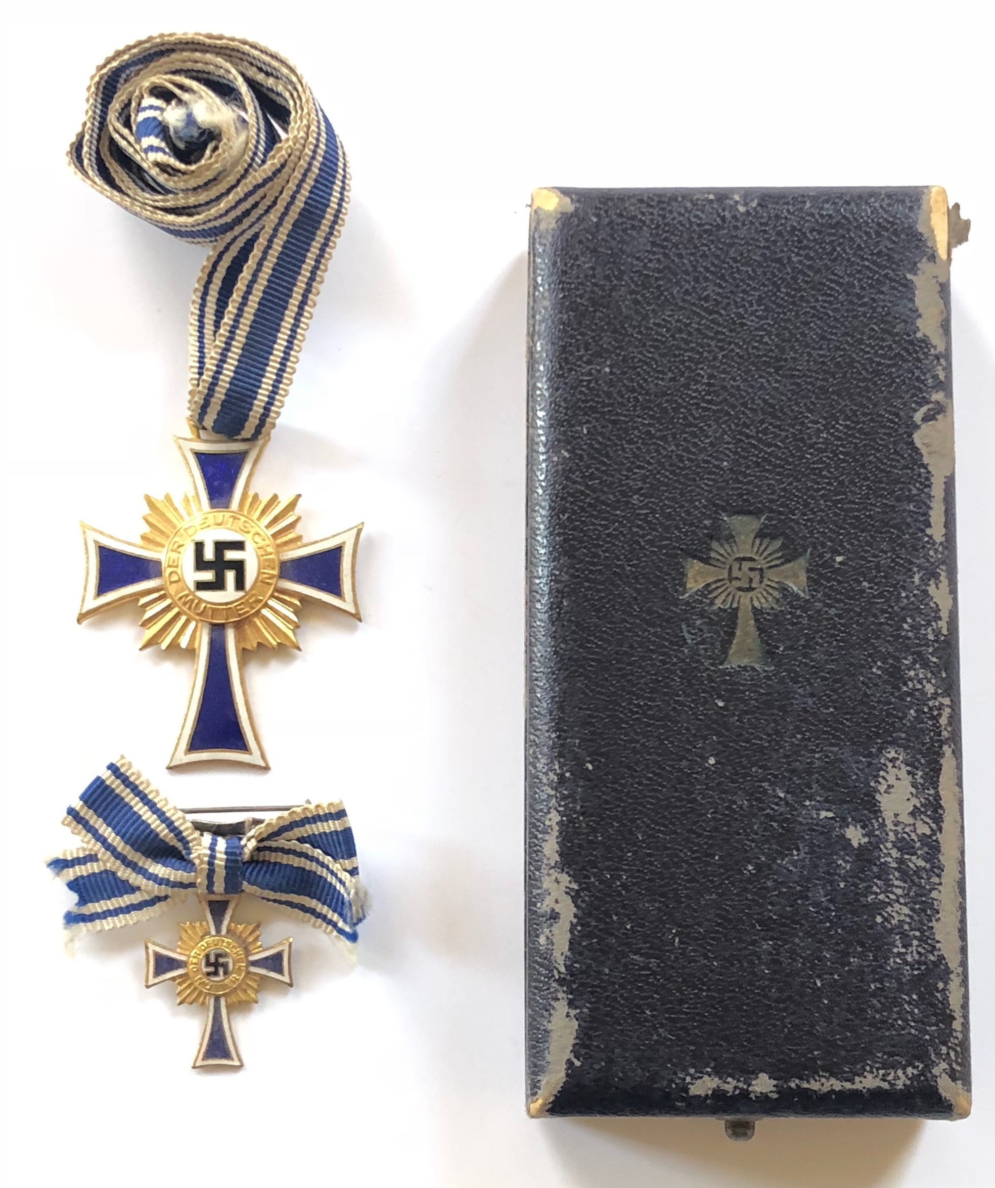 German Third Reich. 1st class Cross of Honour of the German Mother in case of issue with