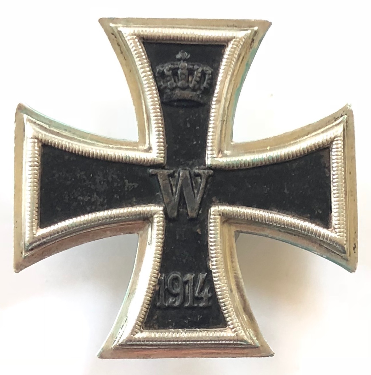Imperial German 1914 Iron Cross 1st Class by Konigliche Munzamt Orden, Berlin. A good example with