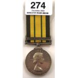 King’s Own Yorkshire Light Infantry Africa General Service Medal Clasp Kenya Awarded to 14186877 SGT