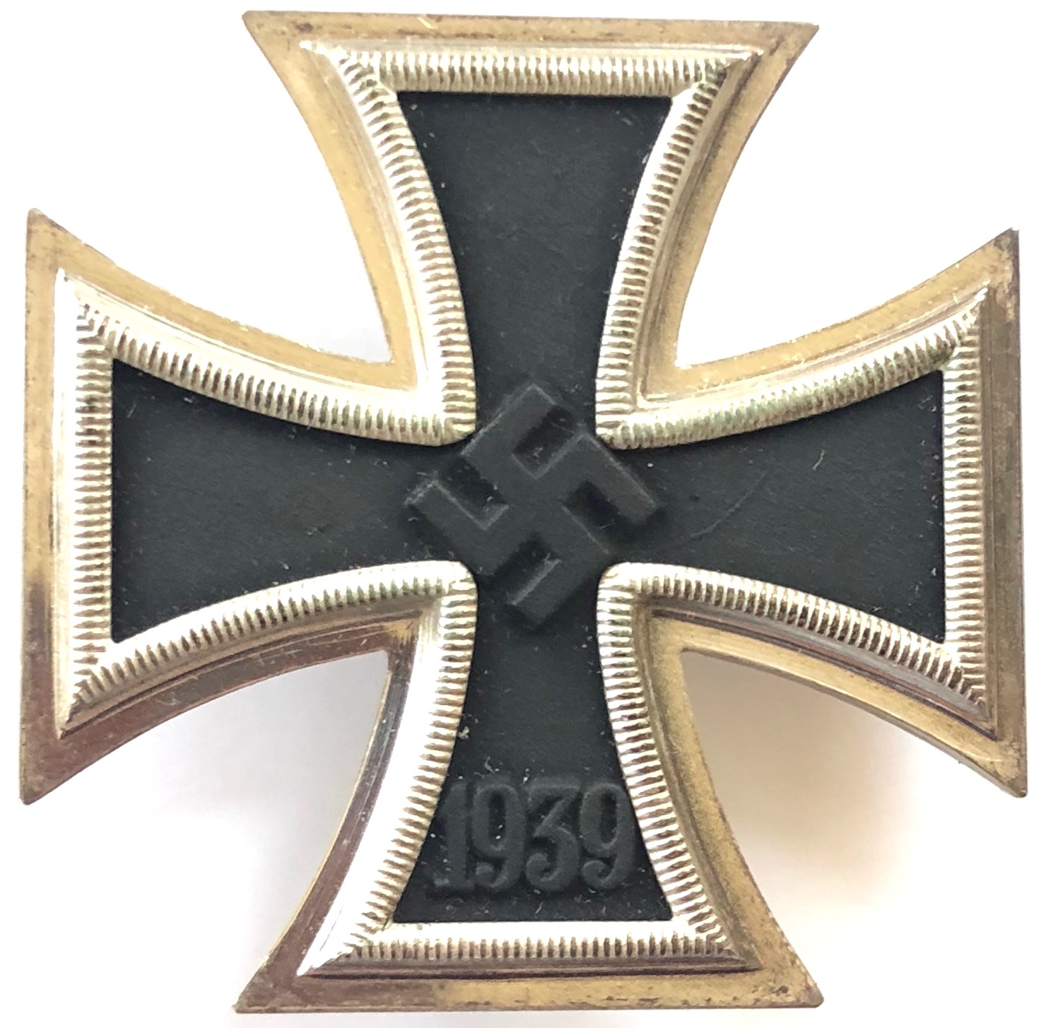 German Third Reich 1939 Iron Cross 1st Class in case of issue by Klein & Quenzer, Idar/Oberstein. - Image 2 of 3