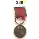 35th (Royal Sussex) Regiment of Foot Waterloo Medal Awarded to ** WILLIAM CLINCH 2ND BATT 35TH REG