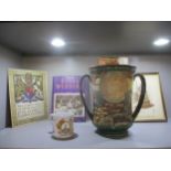 A Royal Doulton 1937 George VI & Elizabeth limited edition loving cup No.358/2000 with