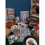 Bullfighting and boxing related ephemera, books, programmes and a signed Jack Dempsey photographic