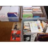 Three crates of assorted 7" singles to include Sheena Easton and Billy Joel Location: A1M