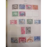 Stamps of George VI, GB, Hong Kong and Commonwealth, range on 'New Age' pages (90+) Mint/used with