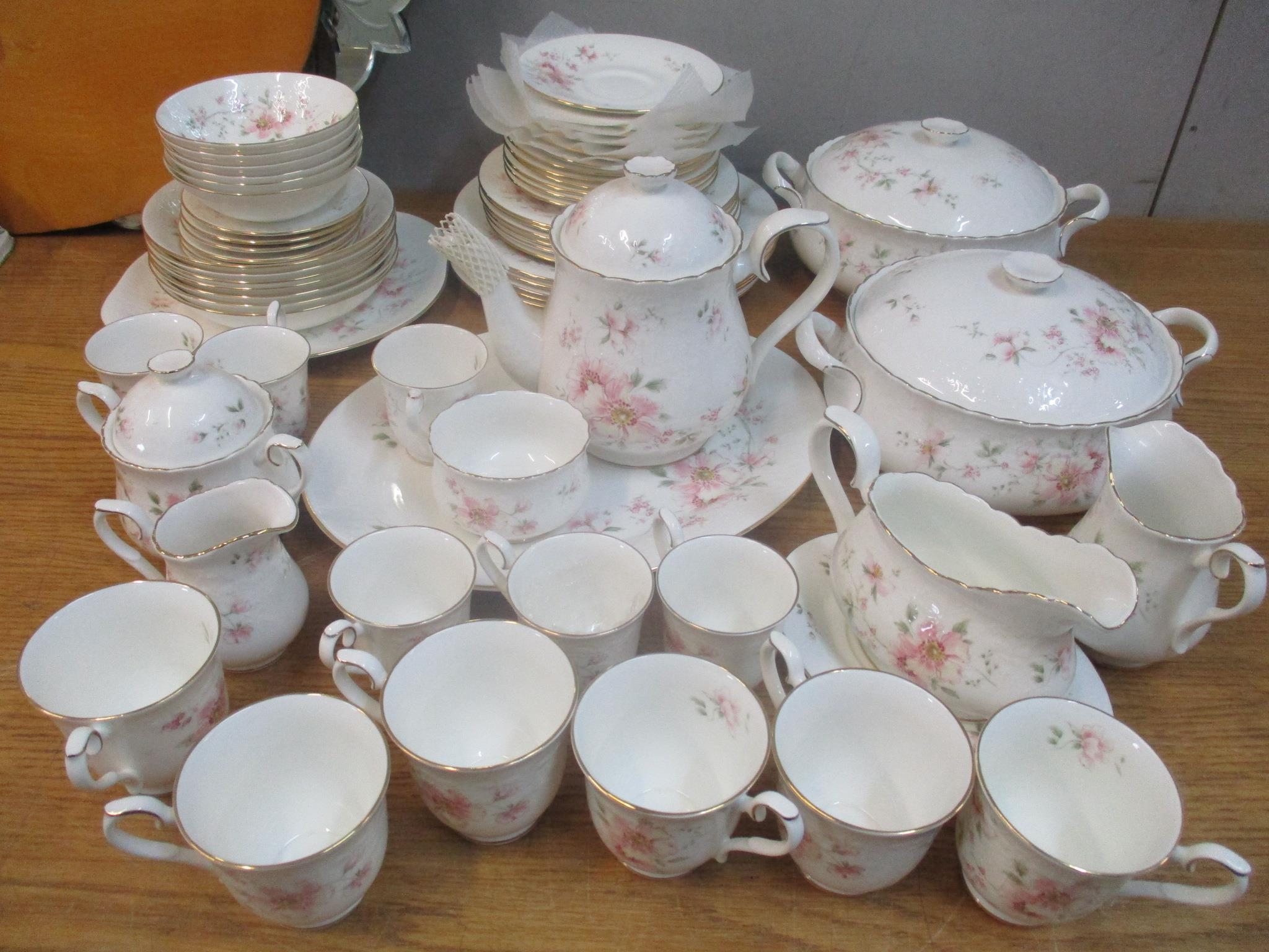A Royal Albert For All Seasons tea and dinner service and coffee service Location:
