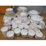 A Royal Albert For All Seasons tea and dinner service and coffee service Location: