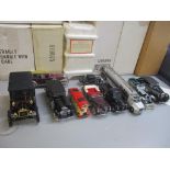 A selection of Franklin Mint die cast model cars to include a Maybach Zeppelin and others Location: