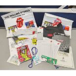 A collection of 1994/95 Rolling Stones Voodoo Lounge World Tour memorabilia to include lanyards,