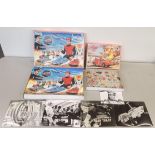 Gerry Anderson jigsaws (Captain Scarlet), plus five black and white stills Location: