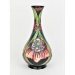 A Moorcroft pottery vase by Rachel Bishop, limited edition no. 144, 2008, of baluster form with