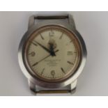 An unusual vintage gents Record Watch Co. Automatic, Non-Magnetic incabloc wristwatch A/F, having