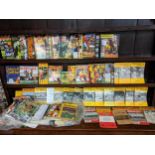 Approximately 500 Watford football programmes to include handbooks, newspapers 1968 - mid-2000s