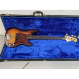 A Fender Squier Precision bass guitar No JV20197 Location: