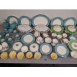 Tableware to include Midwinter Stylecroft part dinner service, Royal Winter sundae dishes, a
