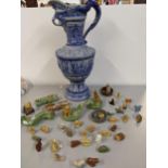 Collectables to include a collection of Wad Whimsies and a large German stoneware ewer A/F Location: