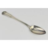 A George III silver serving spoon by Sarah & John William Blake, London 1816, in the fiddle,
