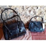 Radley- Two leather handbags, never used, one with original tags and both with branded dust-bags