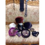 Ladies accessories to include Helen Moore hats and various belts and buckles Location: BWR