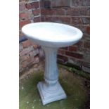 A modern Regency style outdoor bird bath, Location: G